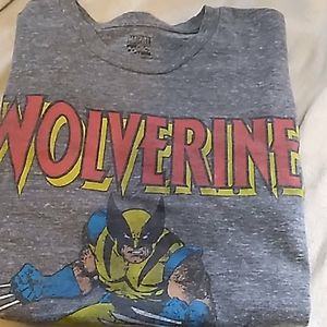 Men's small marvel comic wolverine t shirt